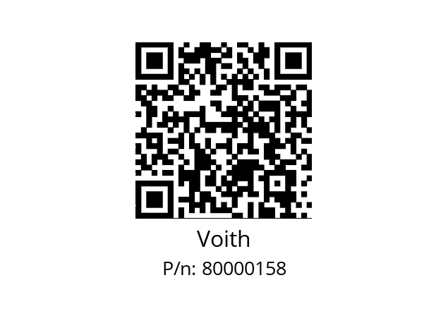   Voith 80000158