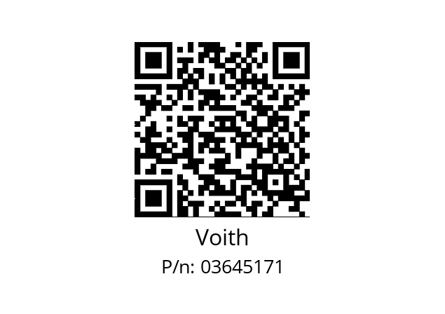   Voith 03645171