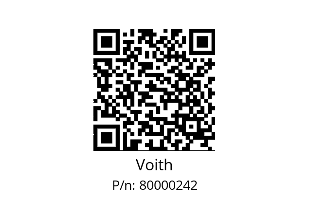   Voith 80000242