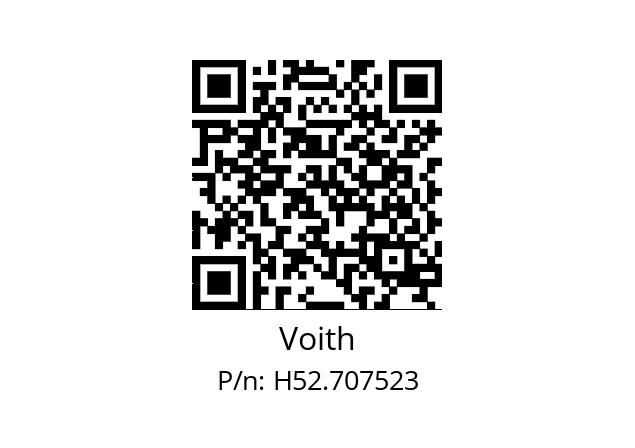   Voith H52.707523