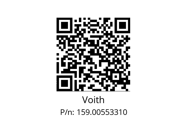   Voith 159.00553310