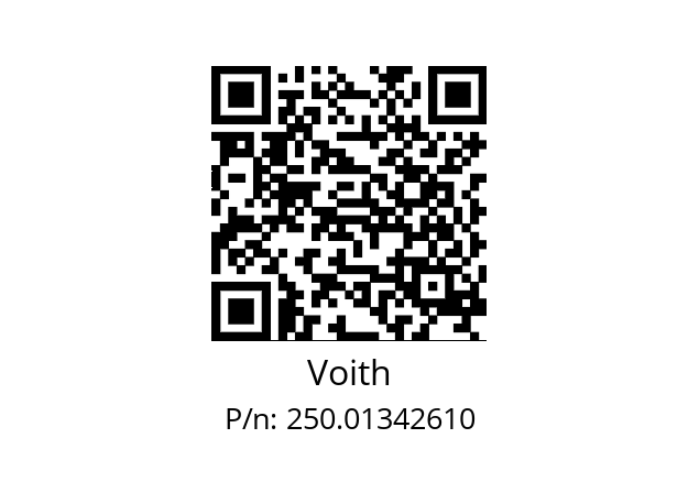   Voith 250.01342610