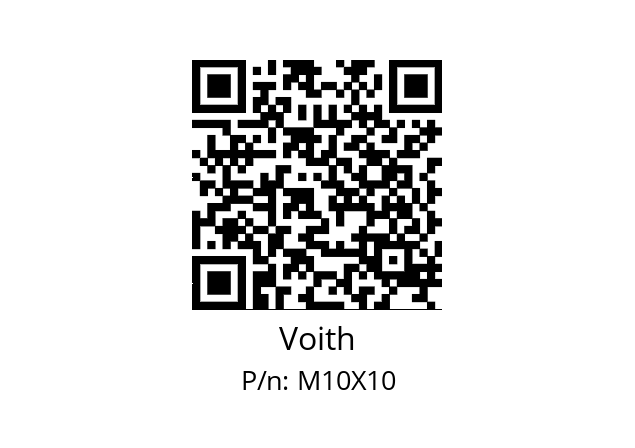   Voith M10X10