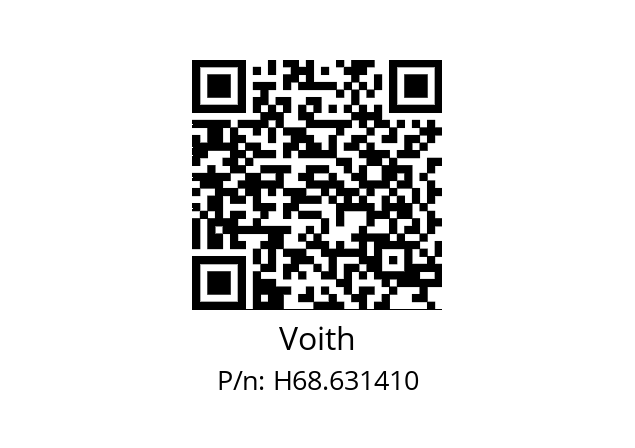   Voith H68.631410