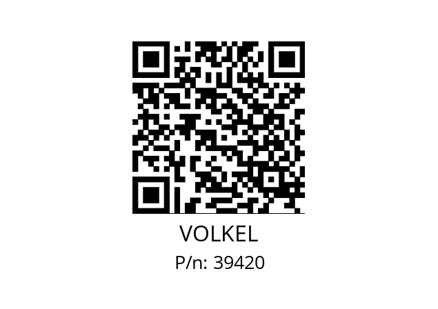   VOLKEL 39420