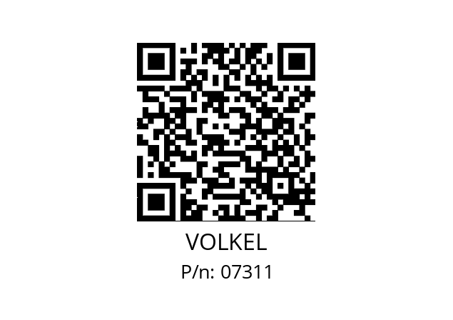   VOLKEL 07311