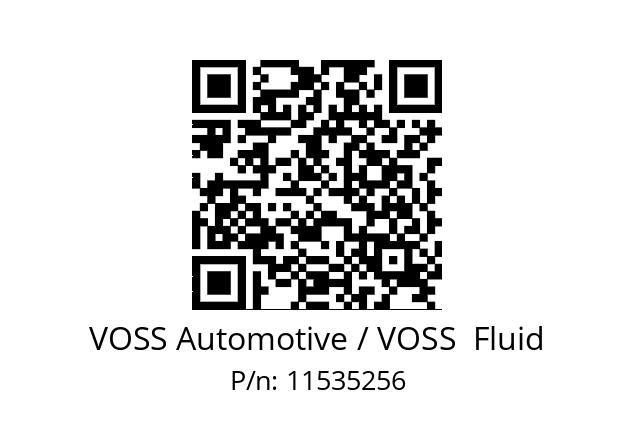   VOSS Automotive / VOSS  Fluid 11535256