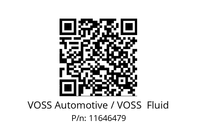   VOSS Automotive / VOSS  Fluid 11646479