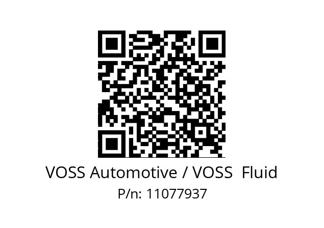   VOSS Automotive / VOSS  Fluid 11077937