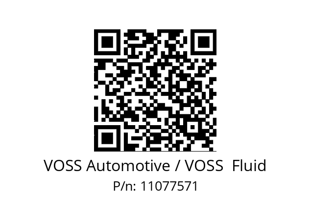   VOSS Automotive / VOSS  Fluid 11077571