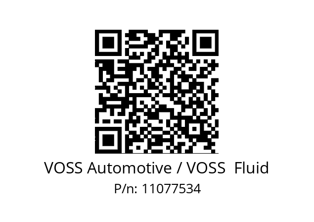   VOSS Automotive / VOSS  Fluid 11077534