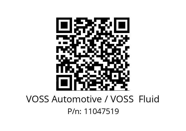   VOSS Automotive / VOSS  Fluid 11047519