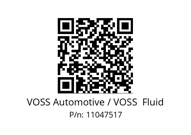   VOSS Automotive / VOSS  Fluid 11047517