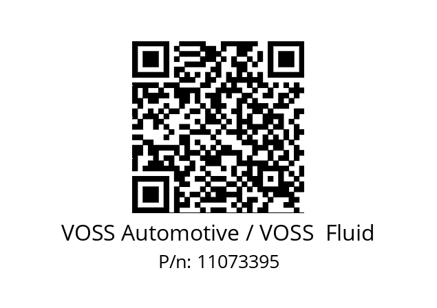   VOSS Automotive / VOSS  Fluid 11073395