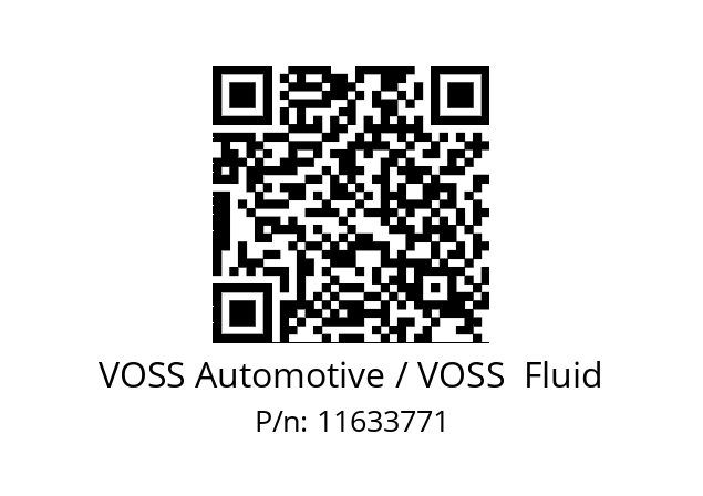   VOSS Automotive / VOSS  Fluid 11633771