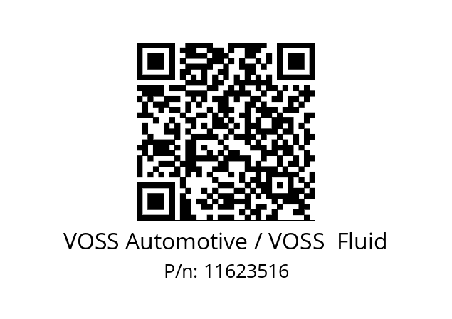   VOSS Automotive / VOSS  Fluid 11623516