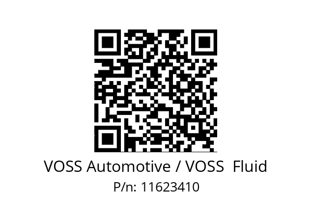   VOSS Automotive / VOSS  Fluid 11623410