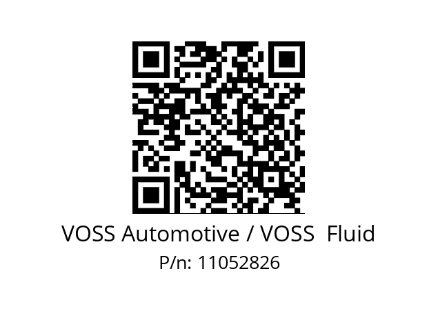   VOSS Automotive / VOSS  Fluid 11052826