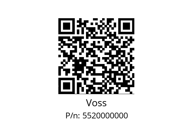   Voss 5520000000