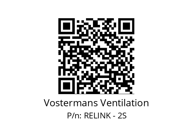   Vostermans Ventilation RELINK - 2S