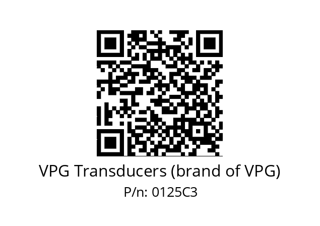   VPG Transducers (brand of VPG) 0125C3