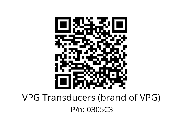   VPG Transducers (brand of VPG) 0305C3