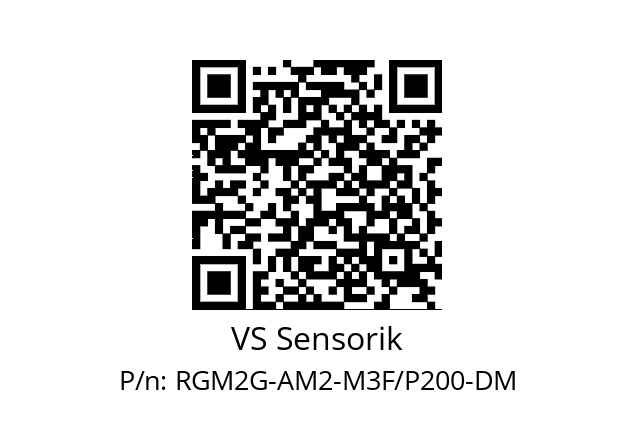   VS Sensorik RGM2G-AM2-M3F/P200-DM