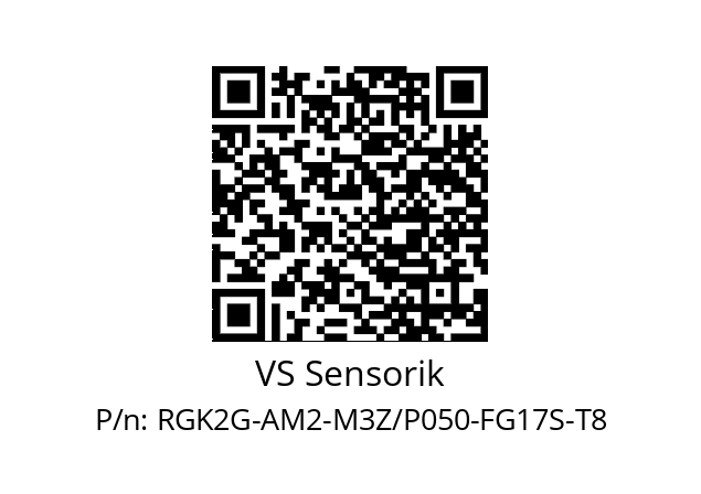   VS Sensorik RGK2G-AM2-M3Z/P050-FG17S-T8