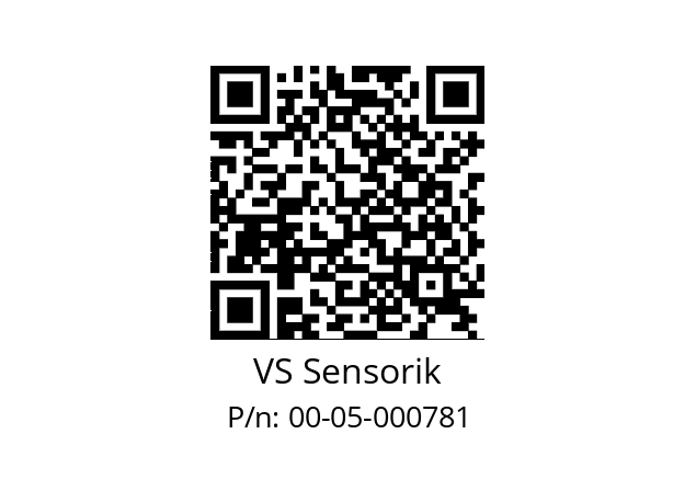   VS Sensorik 00-05-000781