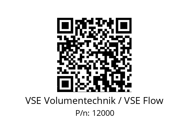   VSE Volumentechnik / VSE Flow 12000