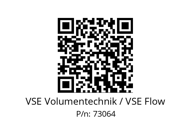   VSE Volumentechnik / VSE Flow 73064