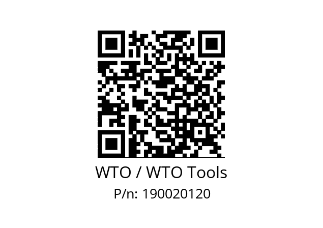   WTO / WTO Tools 190020120