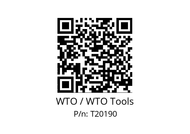   WTO / WTO Tools T20190