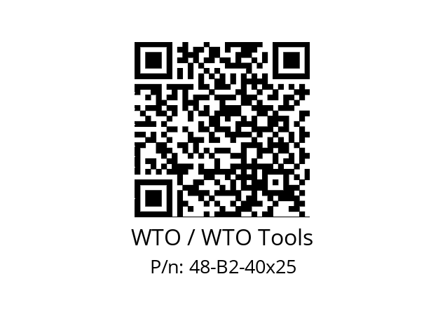   WTO / WTO Tools 48-B2-40x25