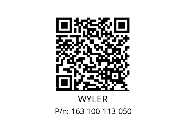   WYLER 163-100-113-050