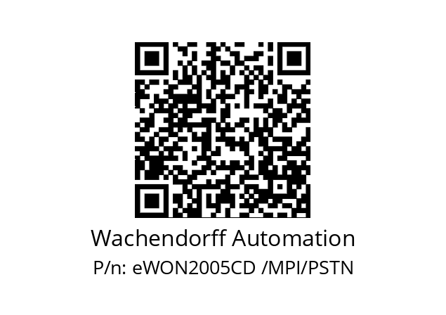   Wachendorff Automation eWON2005CD /MPI/PSTN