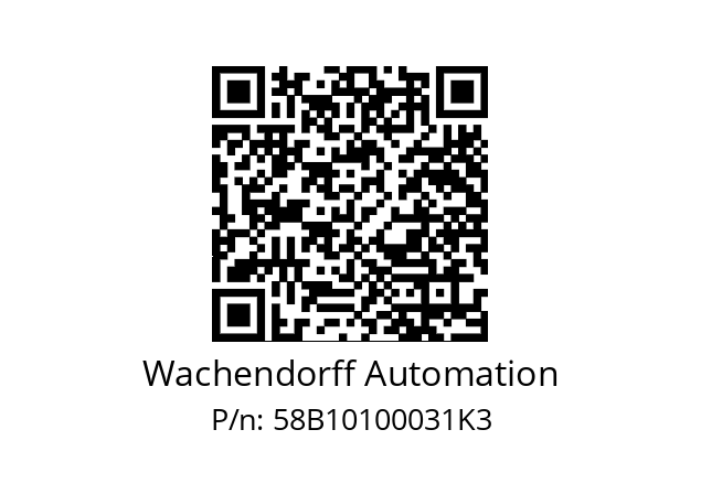   Wachendorff Automation 58B10100031K3