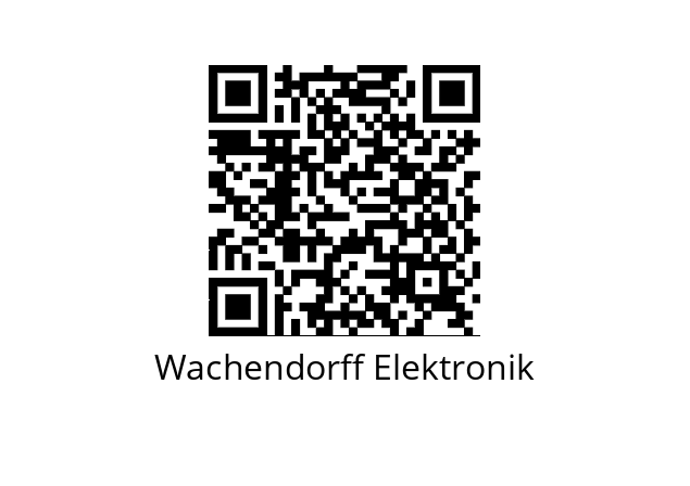  OP500P Wachendorff Elektronik 