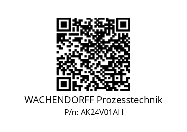   WACHENDORFF Prozesstechnik AK24V01AH