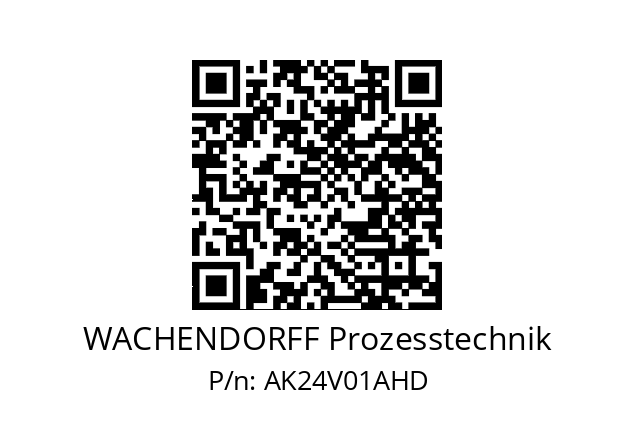   WACHENDORFF Prozesstechnik AK24V01AHD