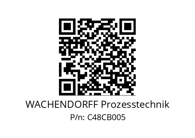   WACHENDORFF Prozesstechnik C48CB005