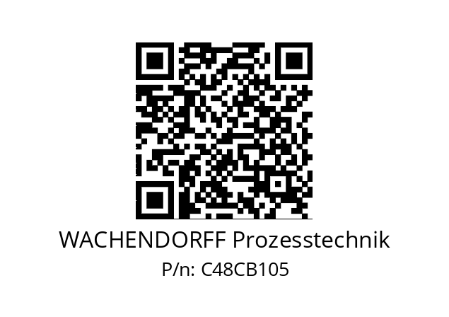   WACHENDORFF Prozesstechnik C48CB105