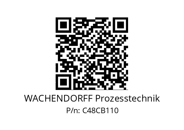   WACHENDORFF Prozesstechnik C48CB110