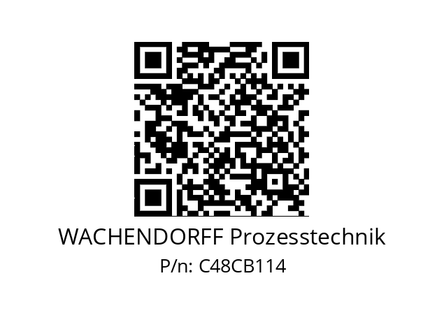   WACHENDORFF Prozesstechnik C48CB114