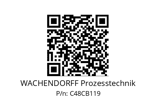   WACHENDORFF Prozesstechnik C48CB119