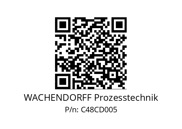   WACHENDORFF Prozesstechnik C48CD005