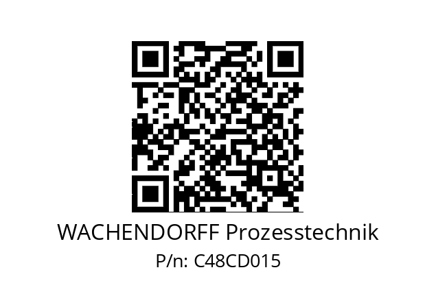   WACHENDORFF Prozesstechnik C48CD015