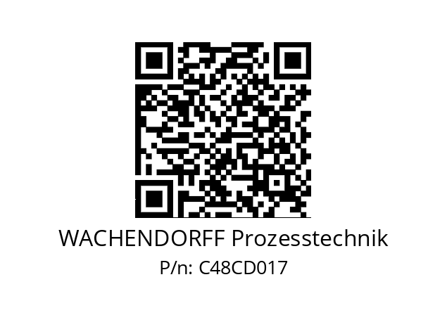   WACHENDORFF Prozesstechnik C48CD017