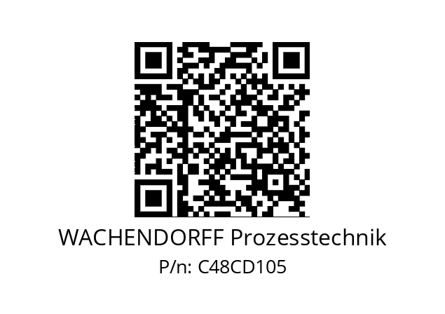   WACHENDORFF Prozesstechnik C48CD105