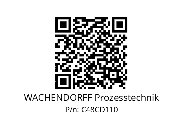   WACHENDORFF Prozesstechnik C48CD110